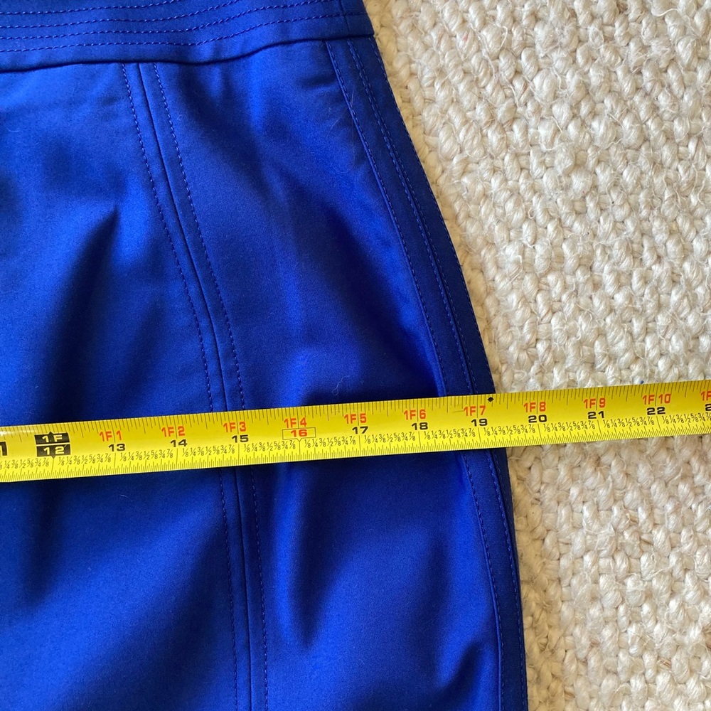 White House Black Market Royal Blue Pencil Skirt - Picture 6 of 6